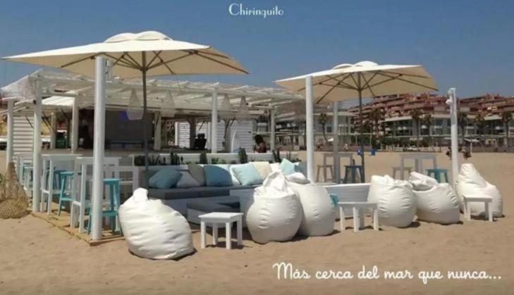 Beach Valencia Luxury A40-13 Apartment With Terrace And Sea Views Exterior photo